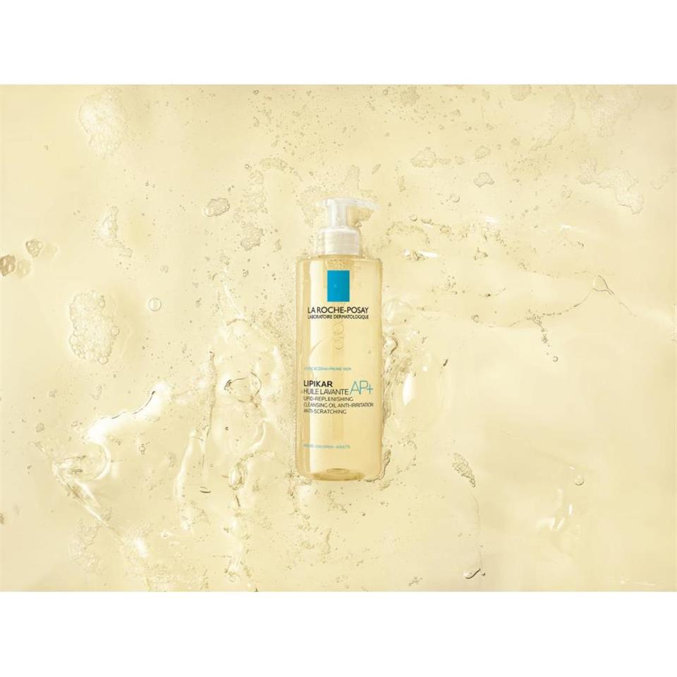 La Roche-Posay Lipikar Cleansing Oil AP+ Kuru Ciltler için Bebek, Çocuk, Yetişkin Vücut Yıkama Yağı 400 ml