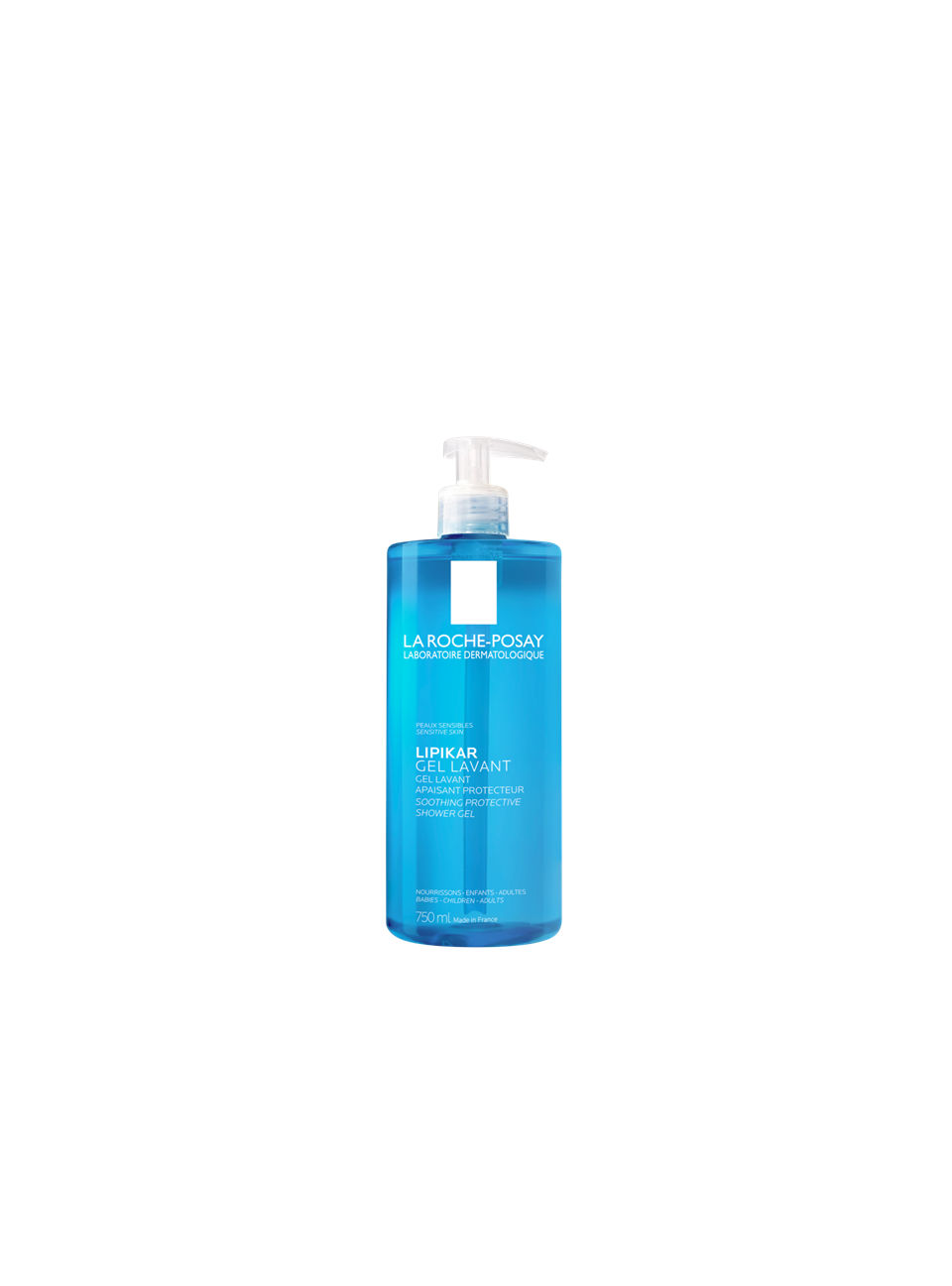 La Roche-Posay Lipikar Gel Lavant Kuru Ciltler için Bebek, Çocuk, Yetişkin Vücut Temizleme Jeli 750 ml