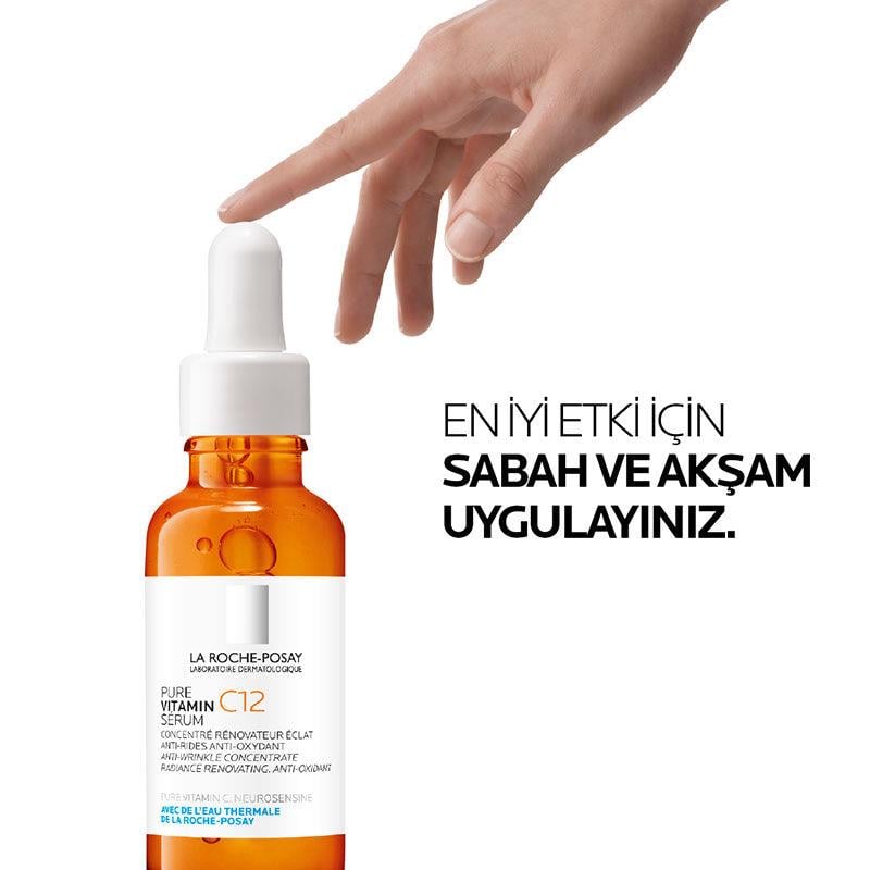 La Roche-Posay Saf C12 Vitamini işilti Veren Serum 30ml