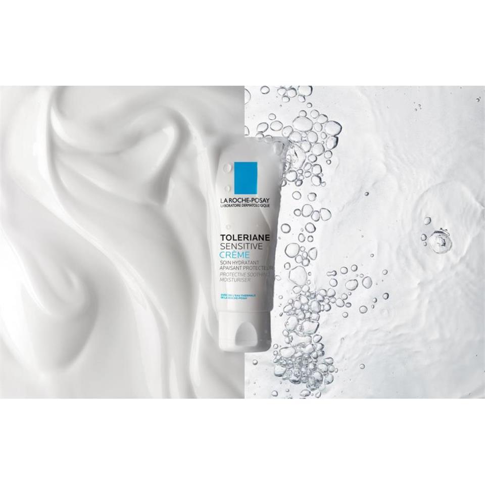 La Roche-Posay Toleriane Sensitive Moisturiser Alerjiye Eğilim Gösteren ve Ultra Kuru Hassas Ciltler için Nemlendirici Yüz Kremi 40 ml