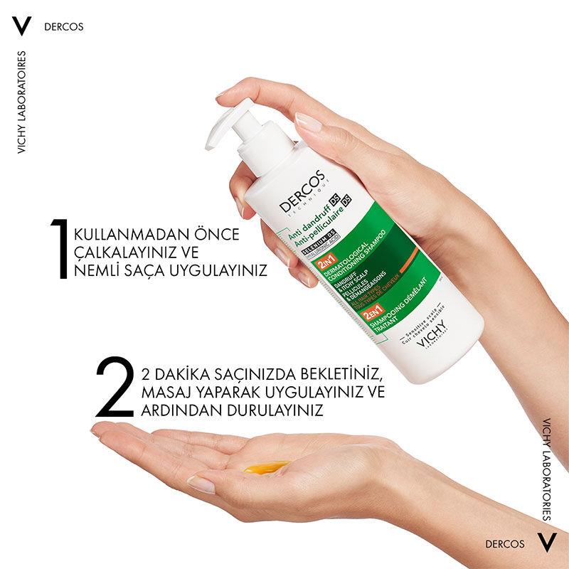 lVichy Dercos İkisi Bir Arada 390ml Tüm Saç Tipleri