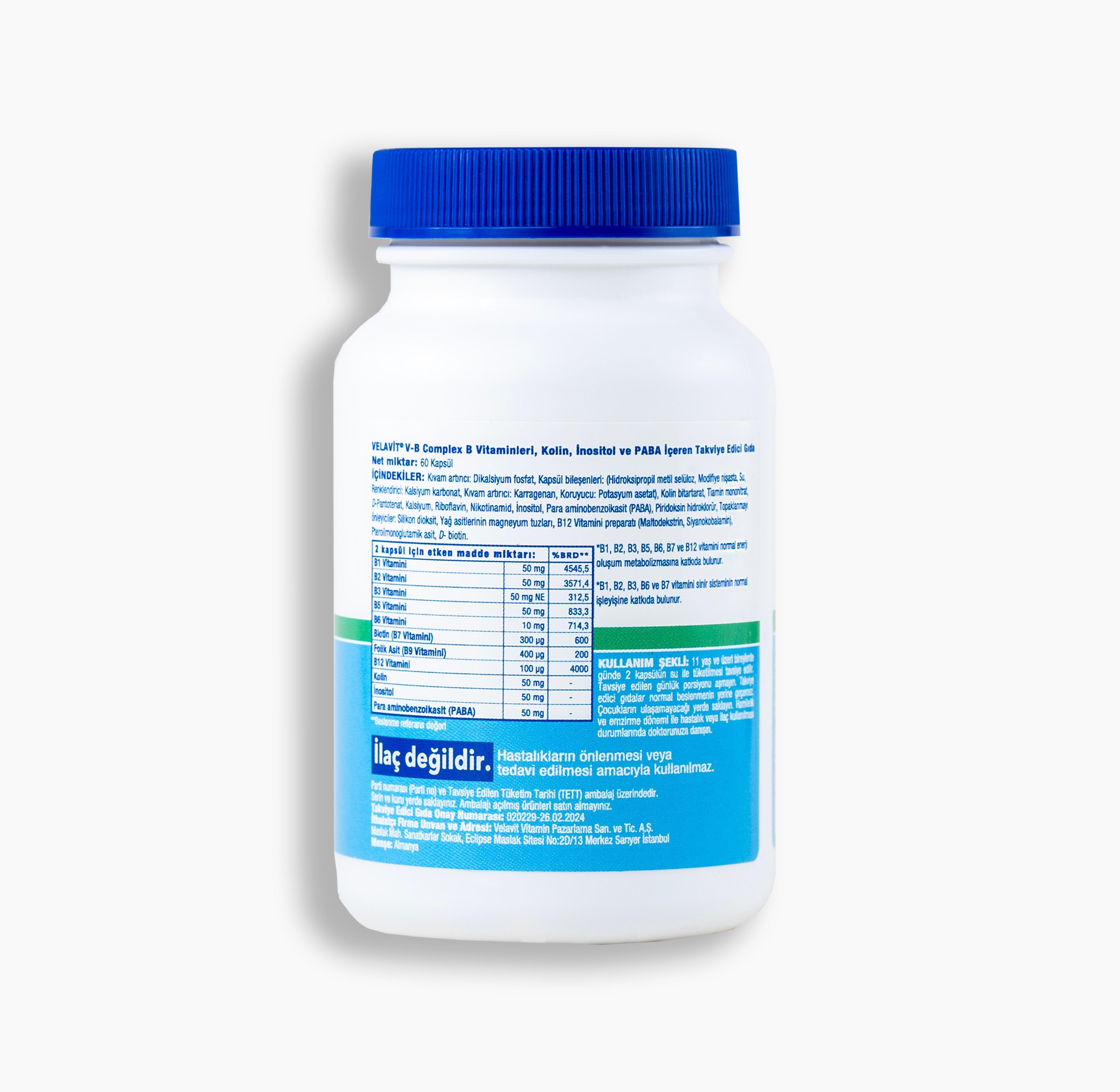 Velavit® V-B Complex 60 Kapsül