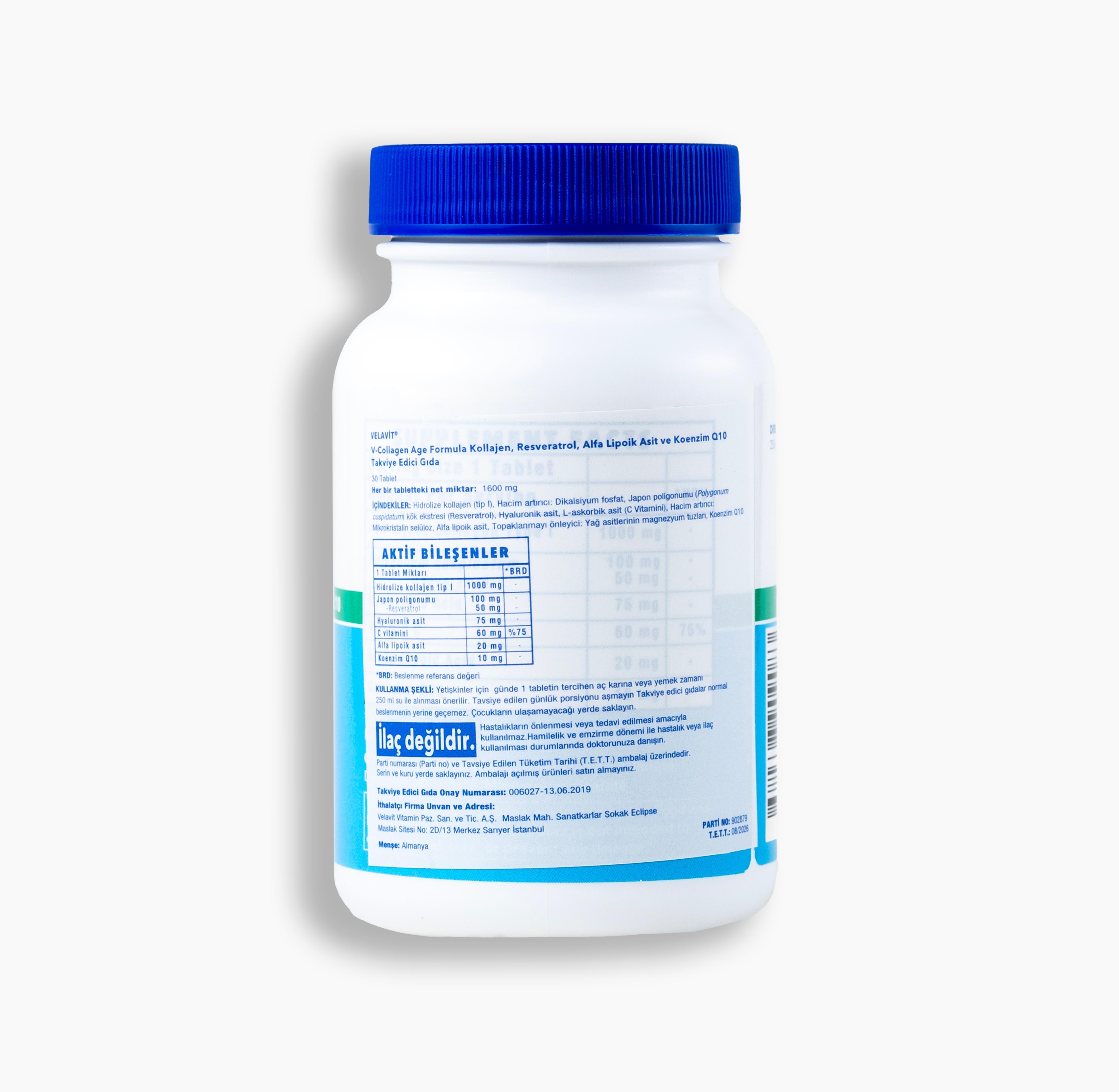 Velavit® V-Collagen Age Formula 30 Tablet