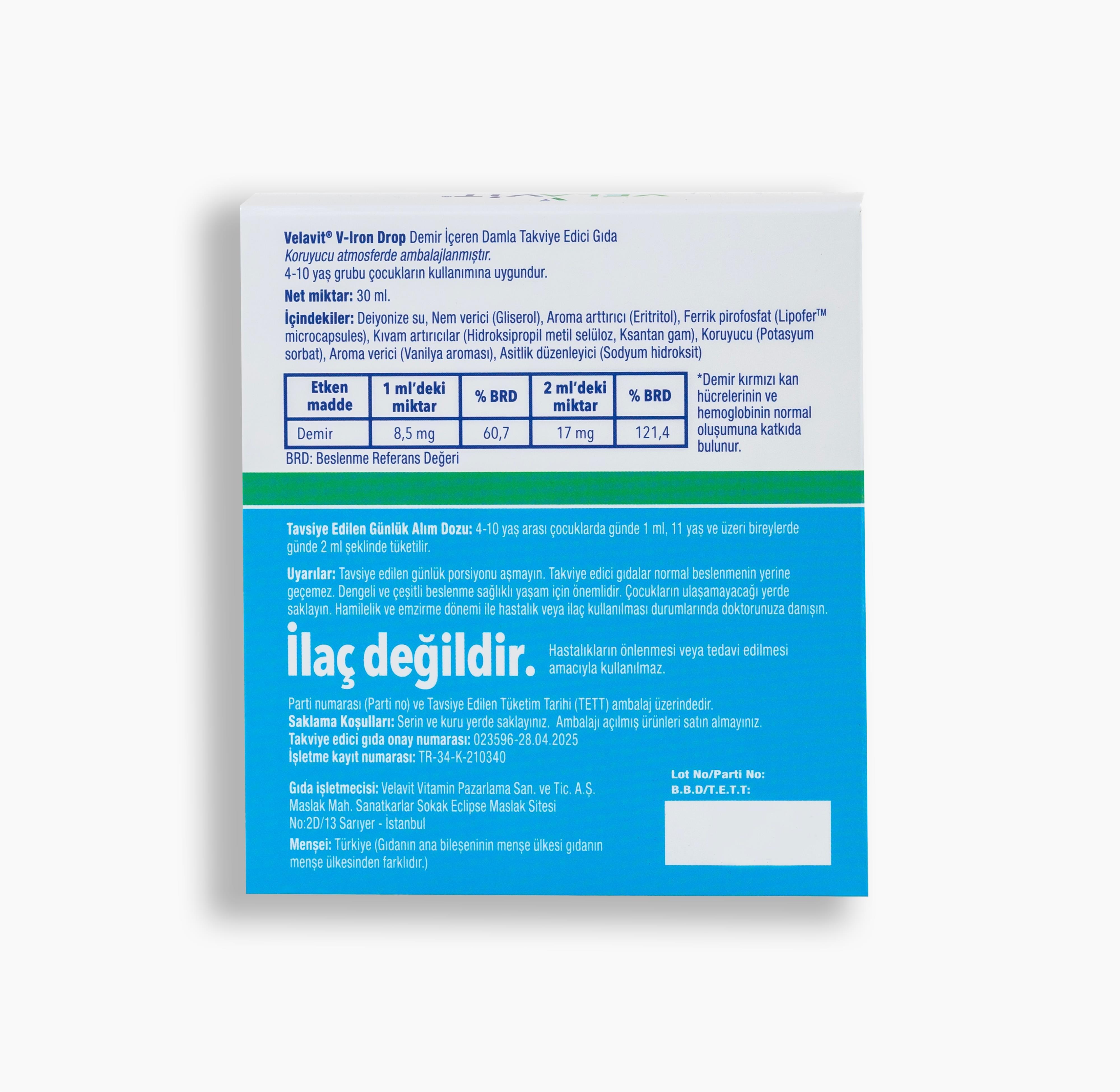 Velavit® V-Iron Drop 30ml