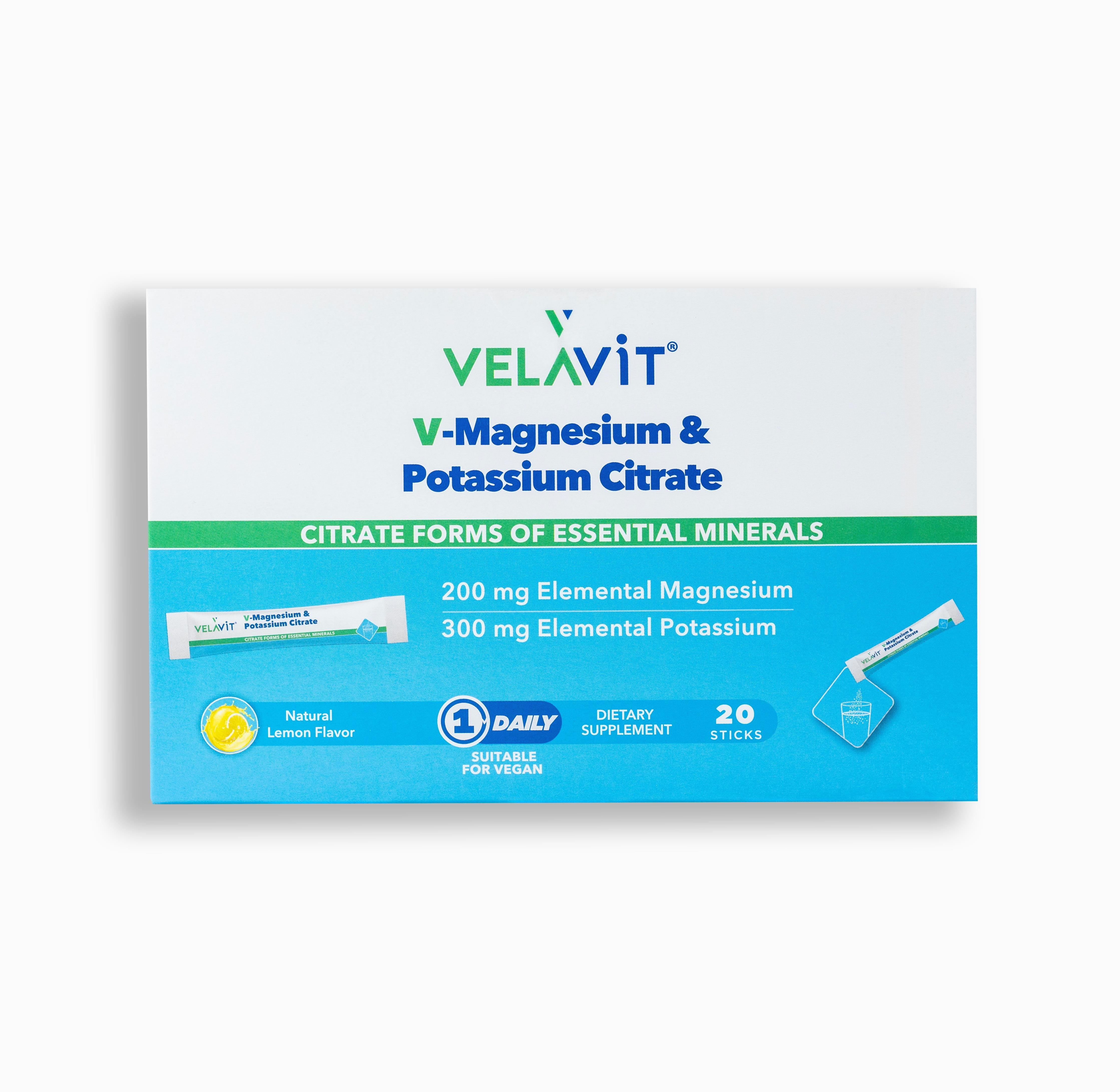 Velavit® V-Magnesium & Potassium Citrate 20 Şase