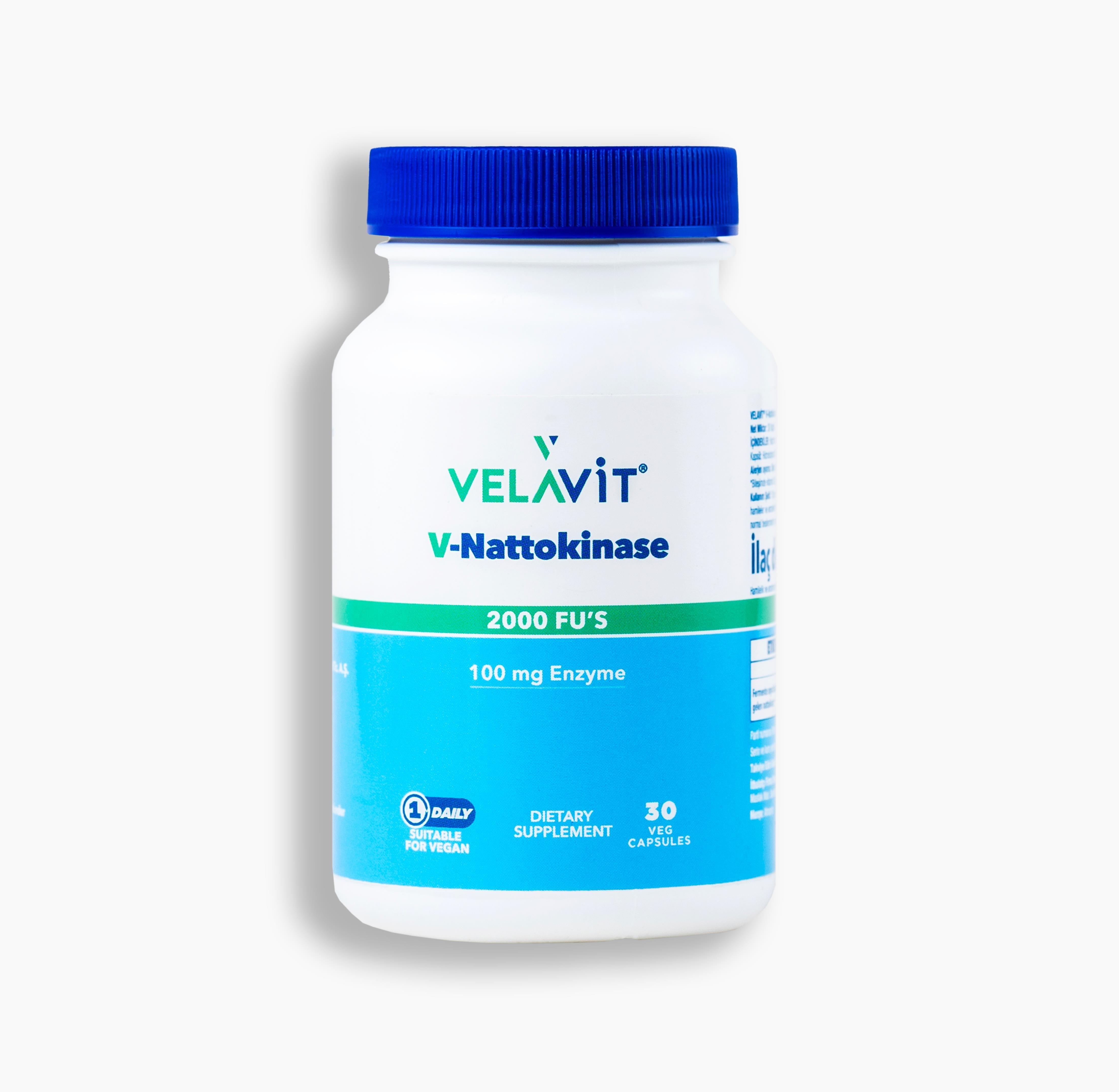 Velavit V-Nattokinase 30 Vegan Kapsul