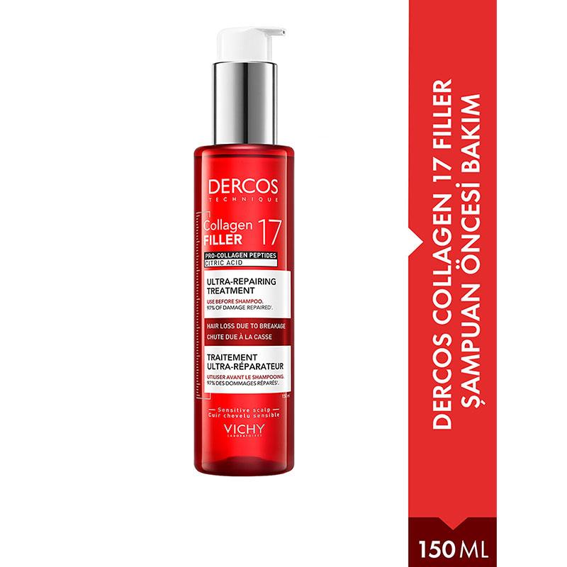 Vichy Collagen 17 Filler Şampuan Öncesi Bakim 150ml Yeni