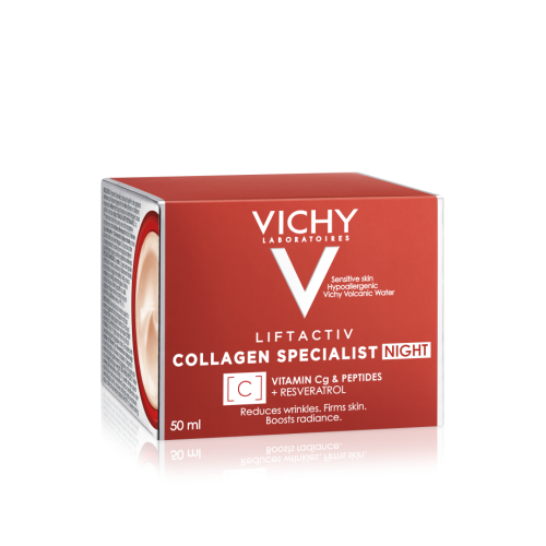Vichy Liftactiv Collagen Specialist Cilt Tonu Dengeleyici Kırışıklık Karşıtı Gece Bakım Kremi 50 ml