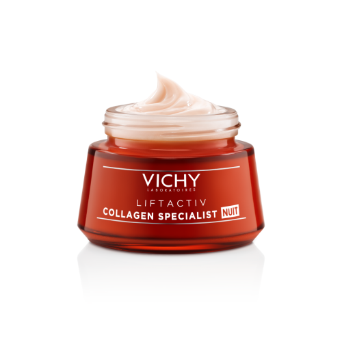 Vichy Liftactiv Collagen Specialist Cilt Tonu Dengeleyici Kırışıklık Karşıtı Gece Bakım Kremi 50 ml