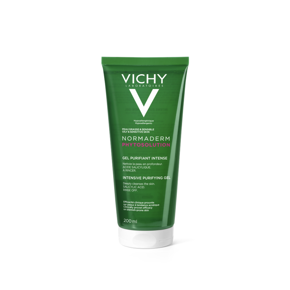 Vichy Normaderm Phytosolution Arındırıcı Jel 200 ml Yağlı ve Akneye Eğilimli Cilt
