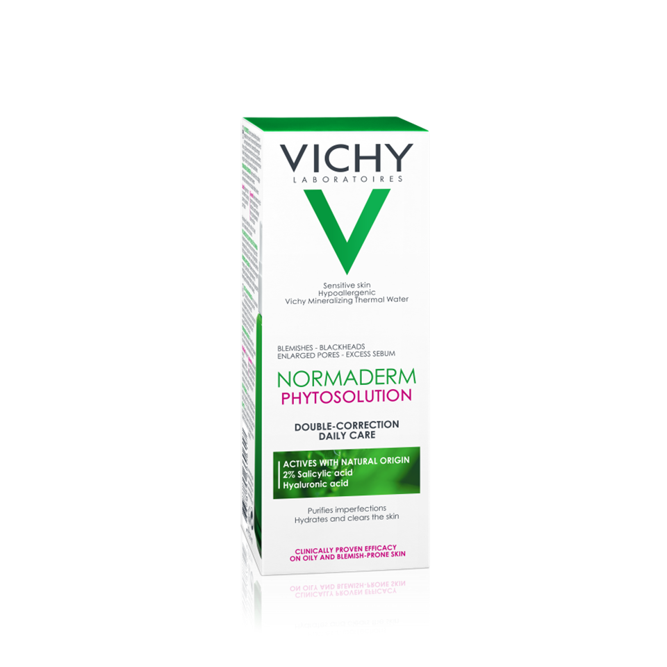 Vichy Normaderm Phytosolution Yağlı ve Akneye Eğilimli Cilt için Günlük Bakım Kremi 50 ml