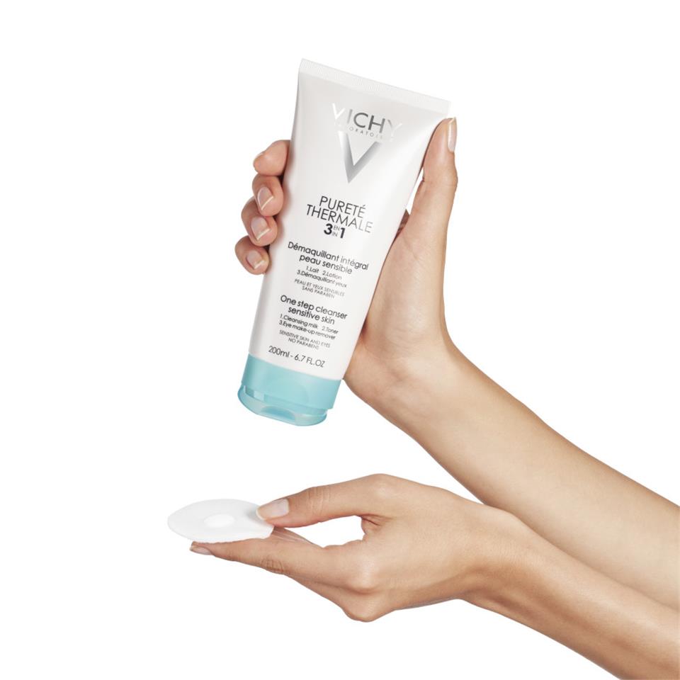 Vichy Purete Thermale 3'ü 1 Arada Süt,Tonik, Göz Çevresi Temizleyici 200 ml