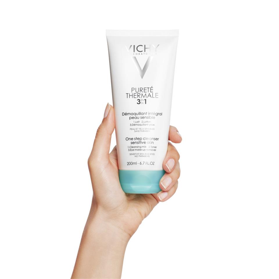 Vichy Purete Thermale 3'ü 1 Arada Süt,Tonik, Göz Çevresi Temizleyici 200 ml