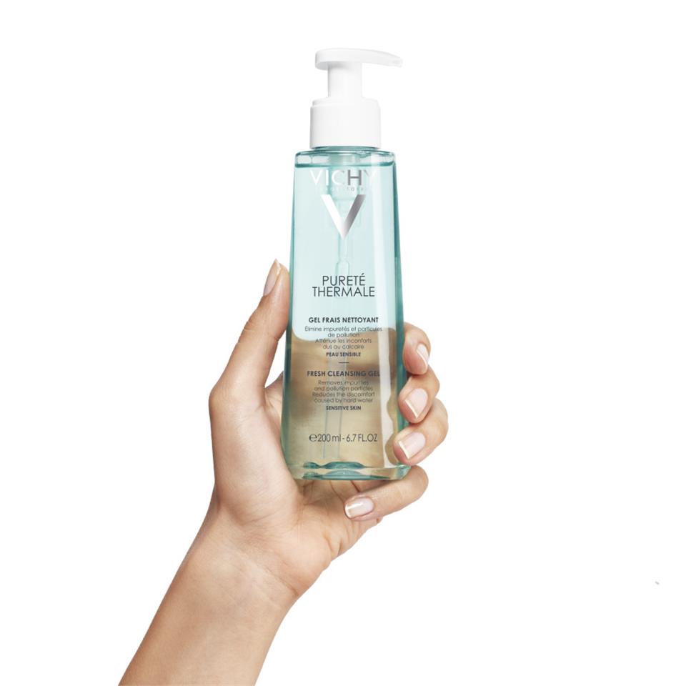 Vichy Purete Thermale Fresh Normal ve Karma Cilt Tipleri için Cilt Temizleyici Jel 200 ml