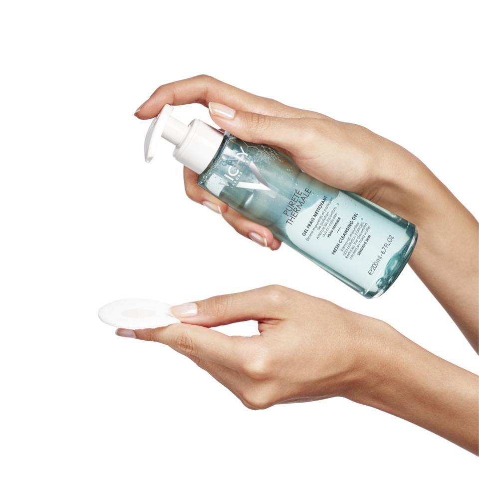 Vichy Purete Thermale Fresh Normal ve Karma Cilt Tipleri için Cilt Temizleyici Jel 200 ml
