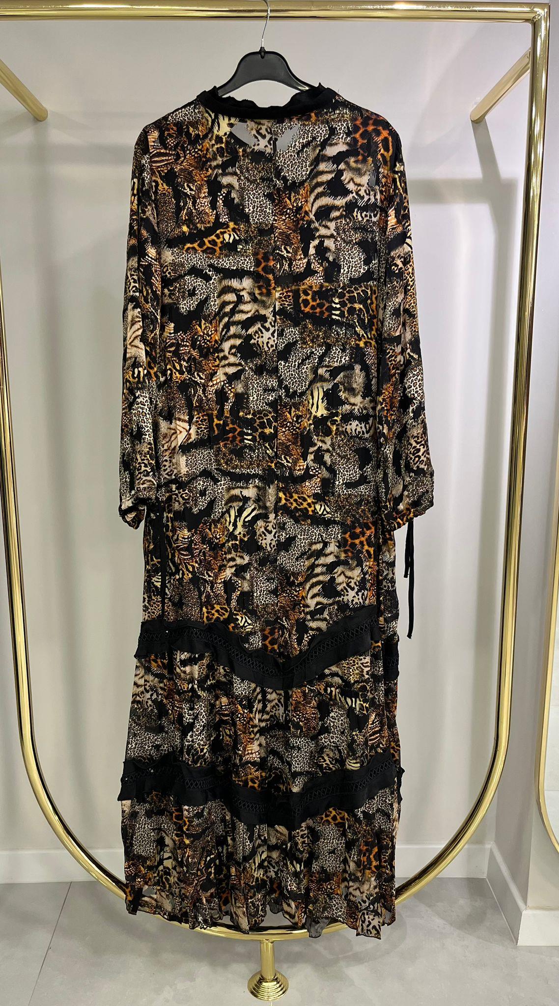 Lissmore Tasarım Leopar Elbise