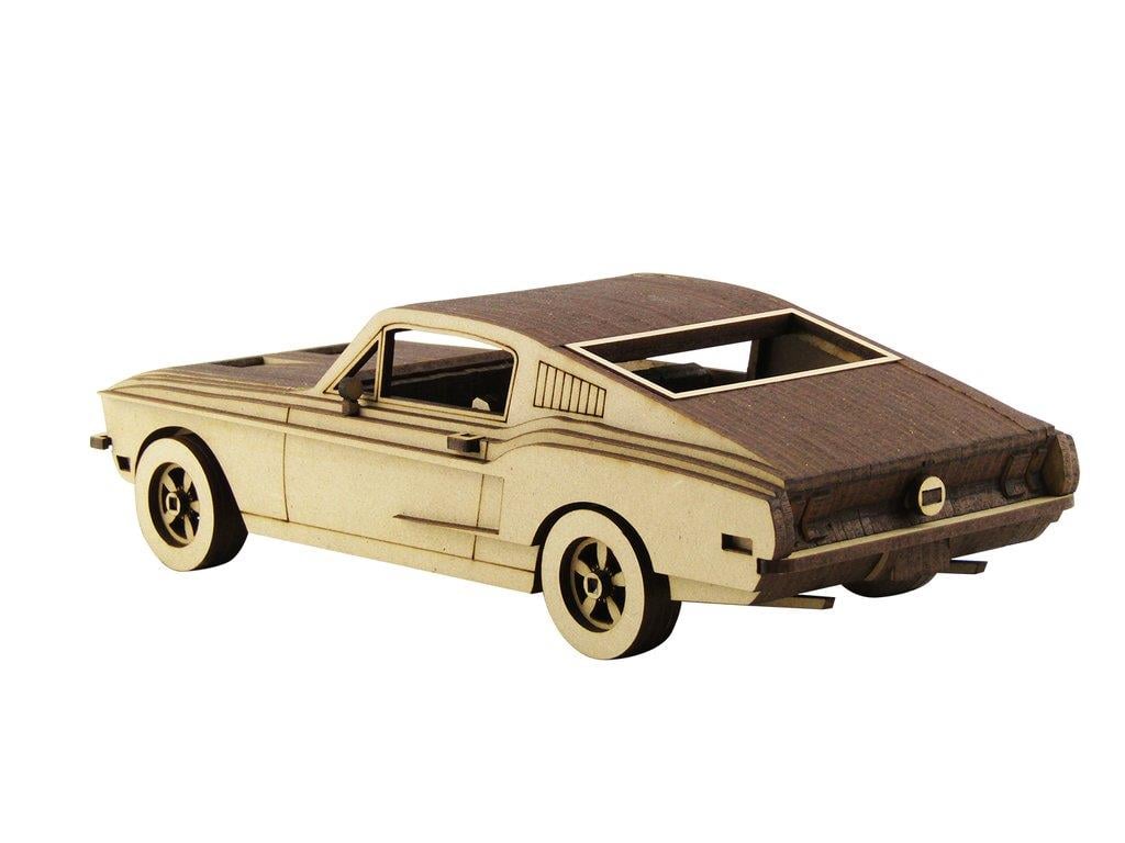 1968 Ford Mustang Araba Maketi | Basit Seviye