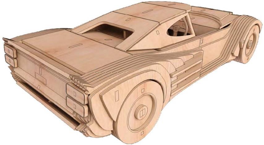 Chevrolet Camaro Assembly Araba Maketi | Basit Seviye