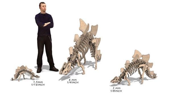 İleri Seviye DinazorlarStegosaurus Dinazor Maketi | İleri Seviye3D Sergi