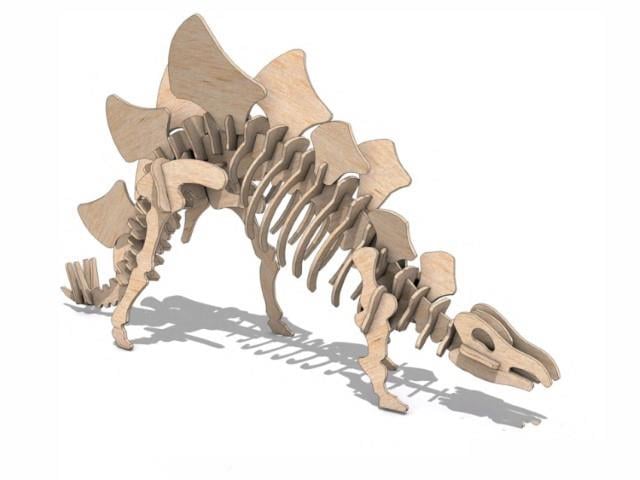 İleri Seviye DinazorlarStegosaurus Dinazor Maketi | İleri Seviye3D Sergi