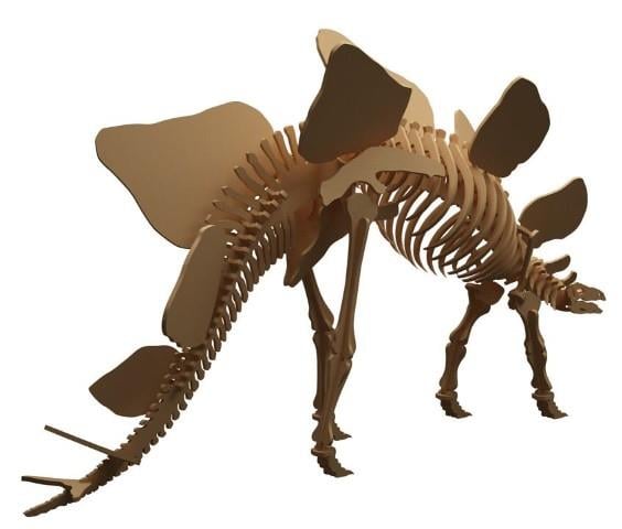 İleri Seviye DinazorlarStegozor Dinazor Maketi | Orta Seviye3D Sergi