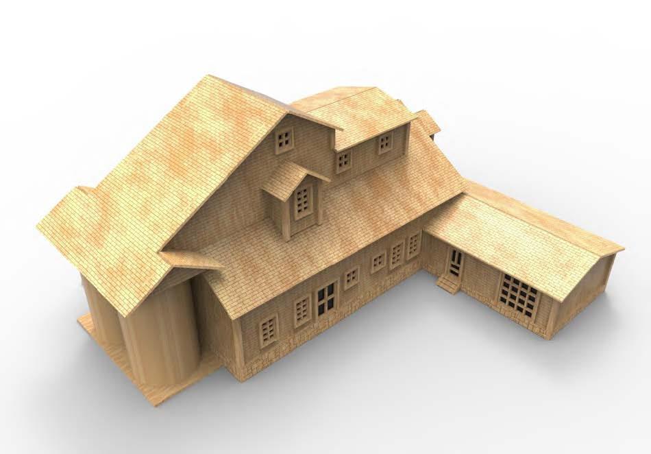 İleri Seviye EvlerDepo Ev Maketi | İleri Seviye3D Sergi