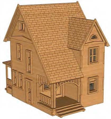 İleri Seviye EvlerVilla Ev Maketi | İleri Seviye3D Sergi
