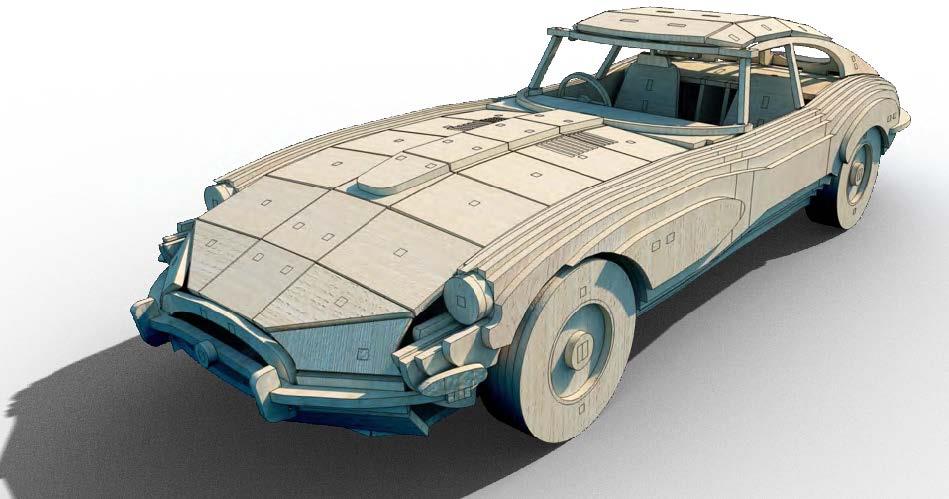 Jaguar E 1966 Araba Maketi | Orta Seviye