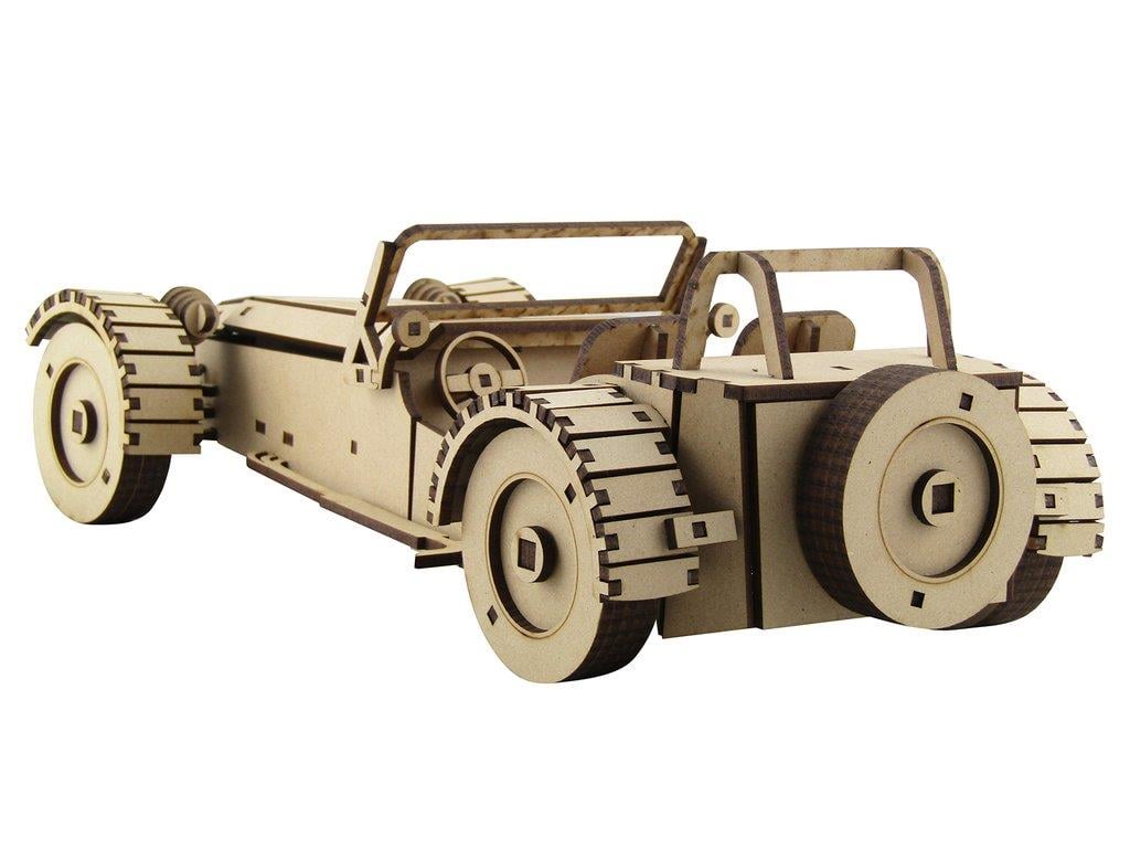 Lotus 7 Araba Maketi | Orta Seviye