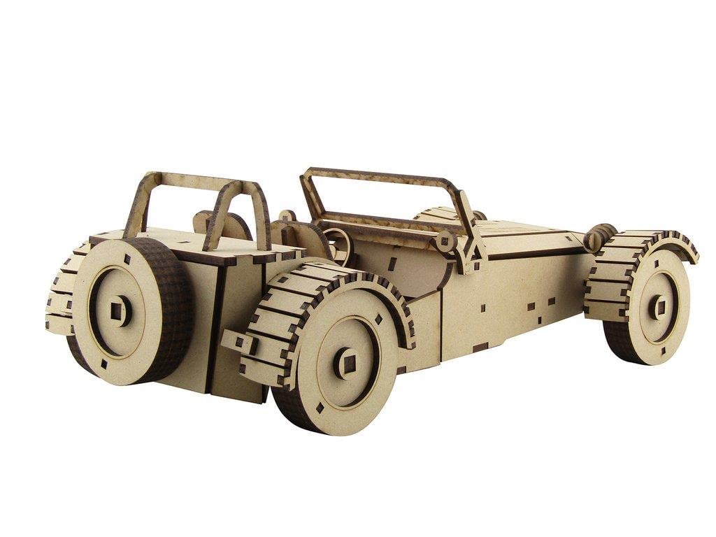 Lotus 7 Araba Maketi | Orta Seviye