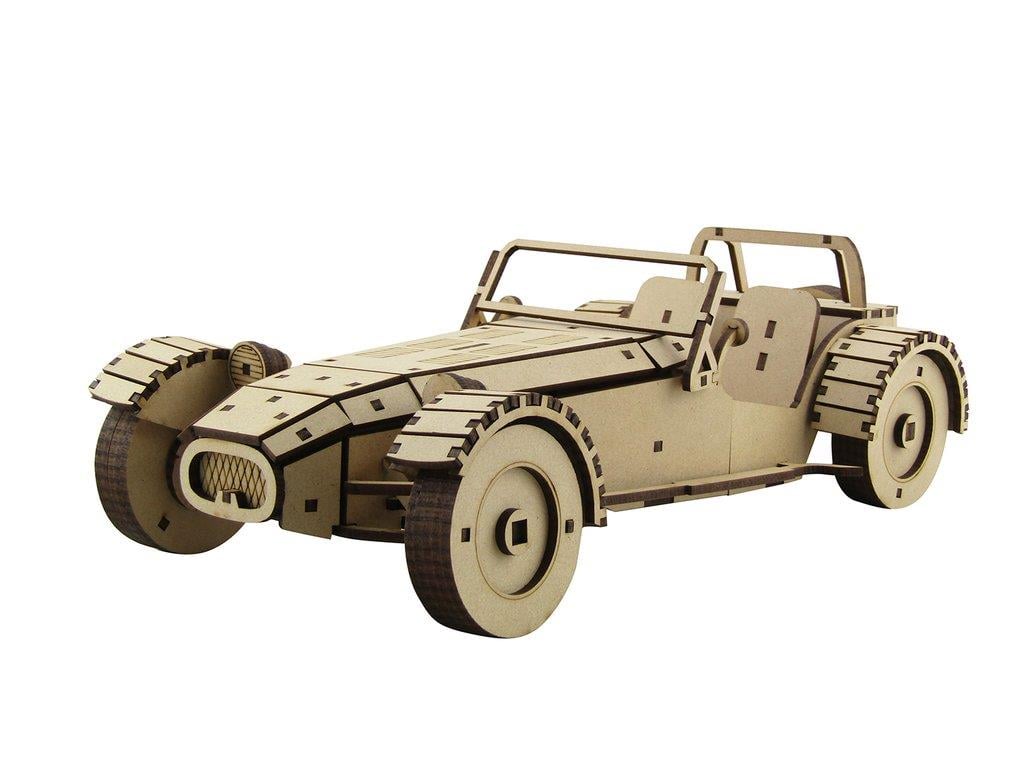 Lotus 7 Araba Maketi | Orta Seviye