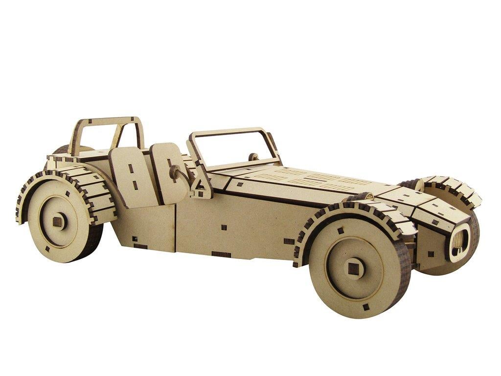 Lotus 7 Araba Maketi | Orta Seviye
