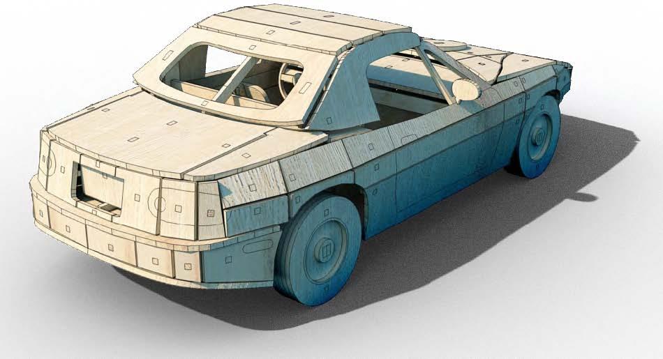 M. Miata 90 Araba Maketi | Orta Seviye