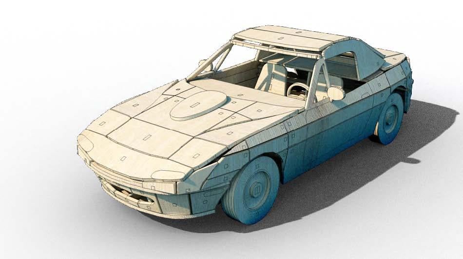 M. Miata 90 Araba Maketi | Orta Seviye