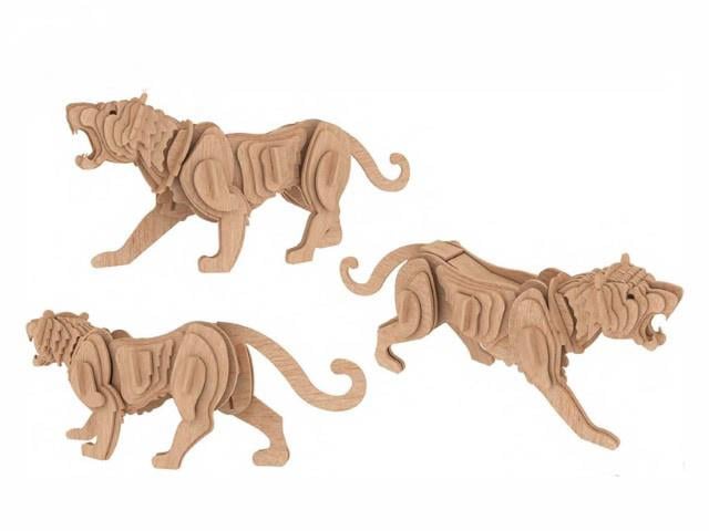 Orta Seviye Yabani HayvanlarKaplan Yabani Hayvan Maketi | Orta Seviye3D Sergi