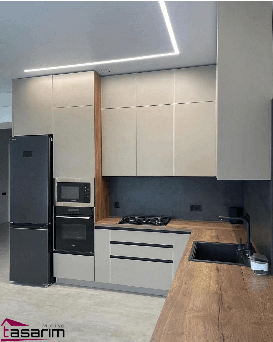 Modern Mutfak Dolabı Tasarımı MD33