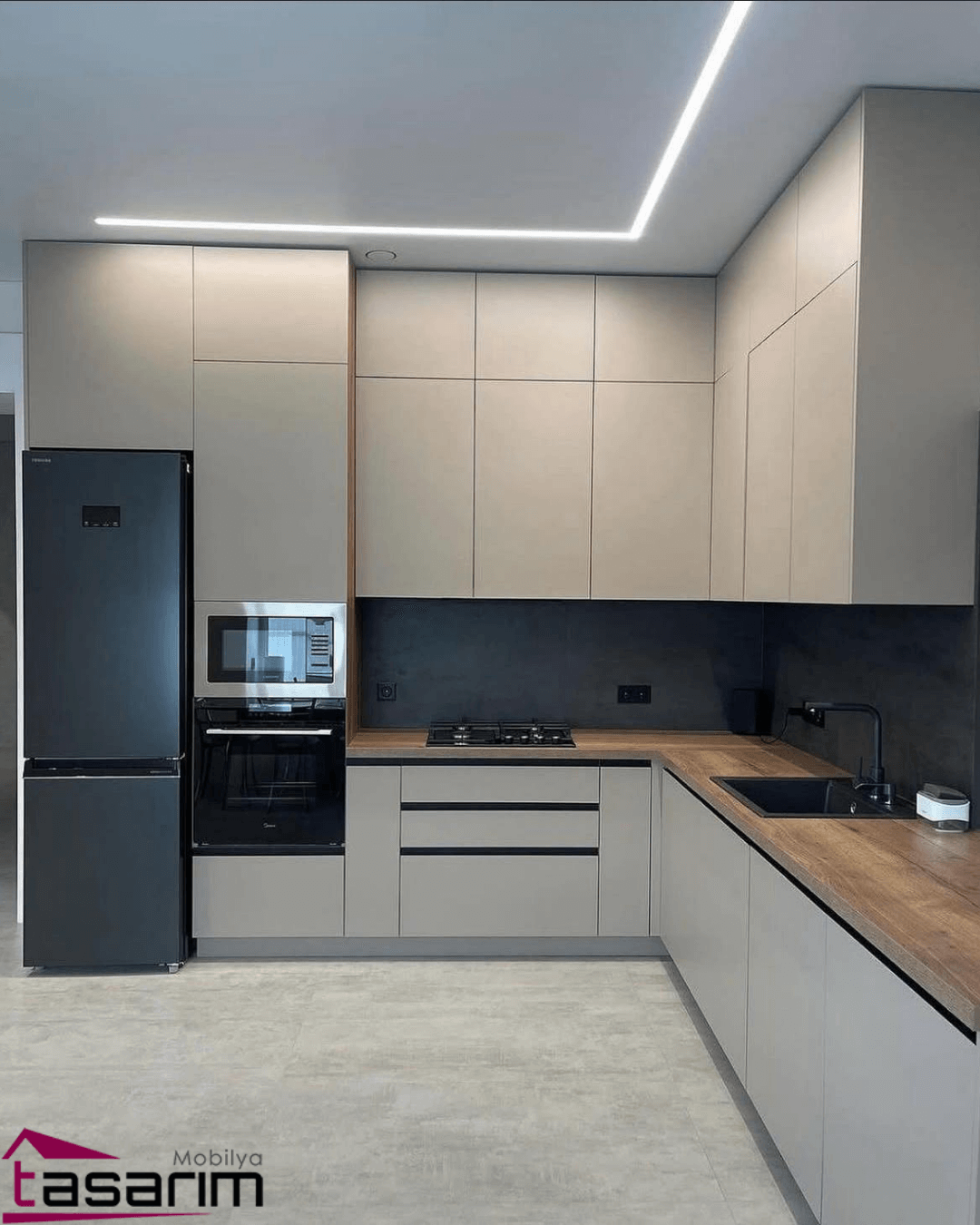 Modern Mutfak Dolabı Tasarımı MD33