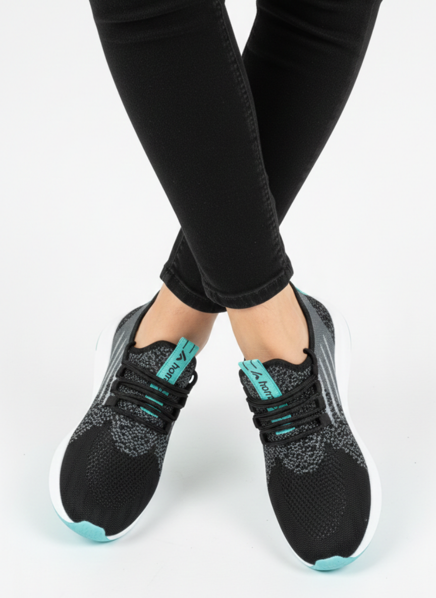 homiro.com.tr'de Bağcıklı Triko Unisex Spor Ayakkabı-Siyah -Su Yeşili modeline göz atın! Tarzınıza uygun renk seçenekleri ile rahat ve şık bir görünüm elde edin. Hemen alışverişe başlayın!