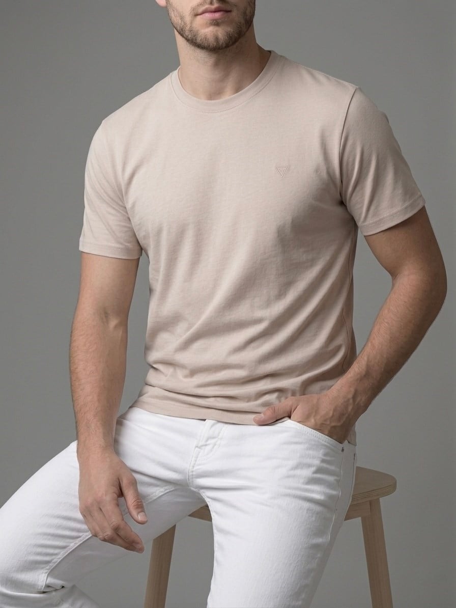 Homiro.com.tr'de erkekler için basic slim fit bisiklet yaka t-shirt - bej renk seçeneğiyle! Şıklığı ve rahatlığı bir arada sunan bu ürünü hemen inceleyin.