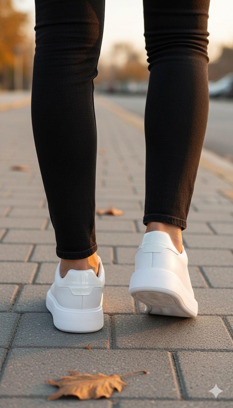 Homiro.com.tr'de erkek beyaz tabanlı bağcıklı spor sneaker ayakkabıları bulabilirsin. Kaliteli ve şık tasarımlarıyla her tarza uygun seçenekleri keşfetmek için hemen ziyaret et!