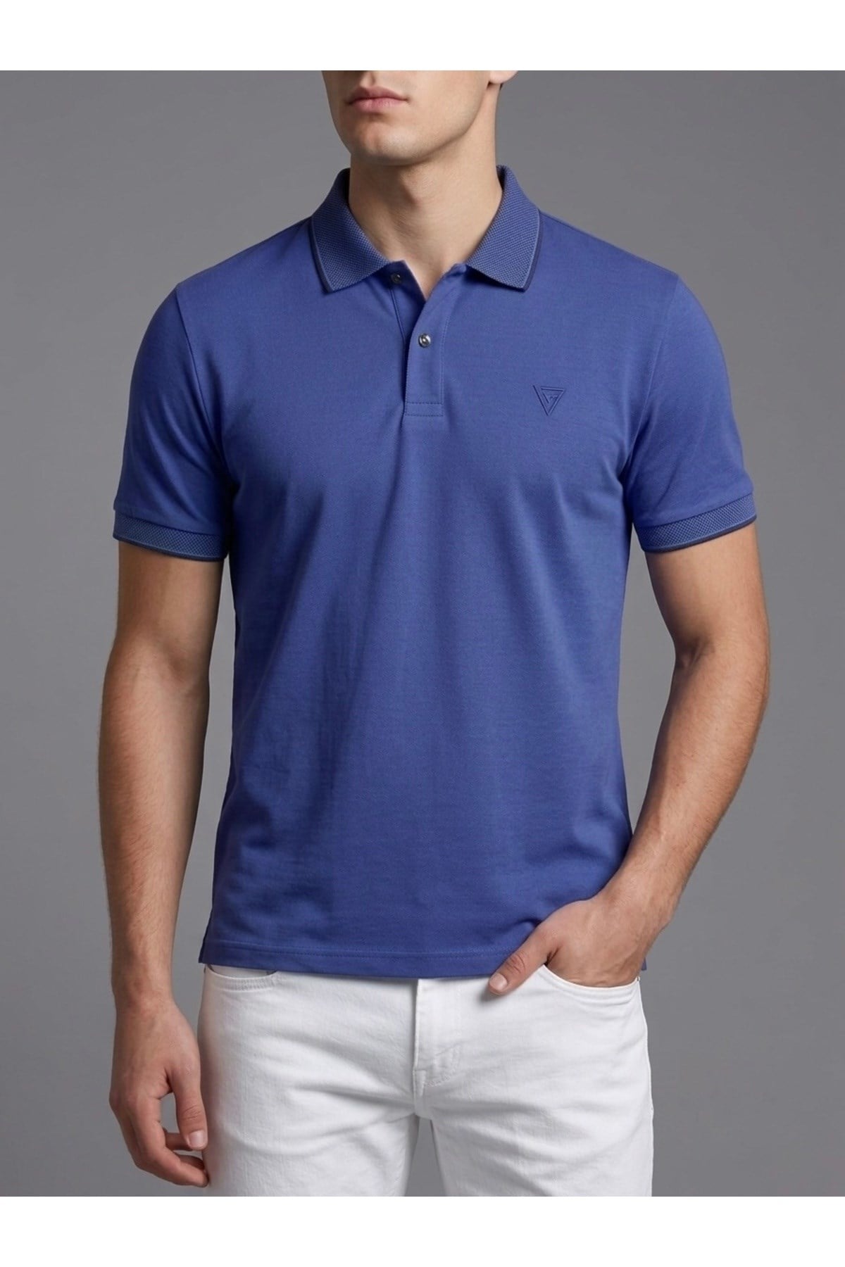 Homiro.com.tr'de erkekler için lacivert polo yaka basic kısa kollu günlük t-shirt seçenekleri! Kaliteli ve şık tasarımlarla tarzınızı tamamlayın.