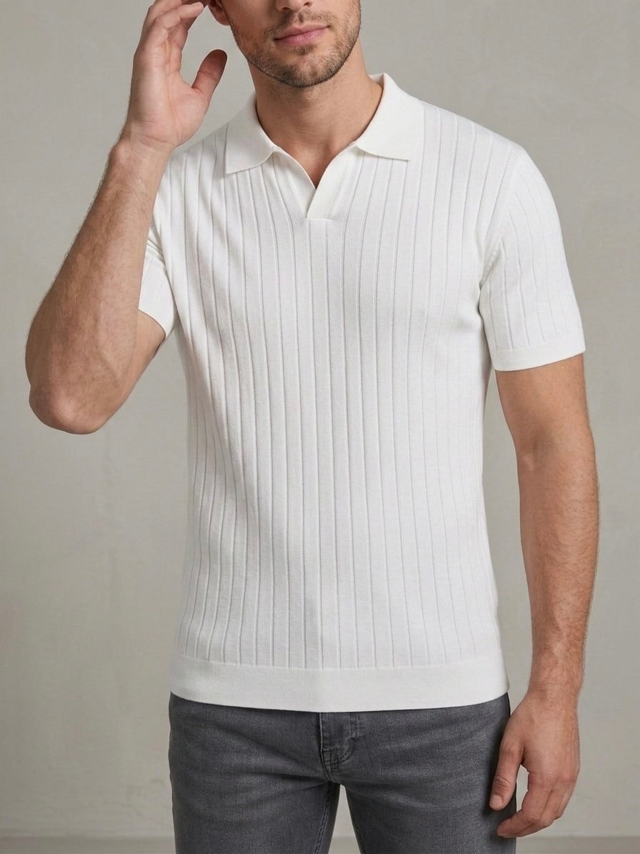 Homiro.com.tr'de erkek slim fit ekru triko polo yaka t-shirt - beyaz için en şık seçenekler! Şimdi inceleyin ve tarzınızı tamamlayın.