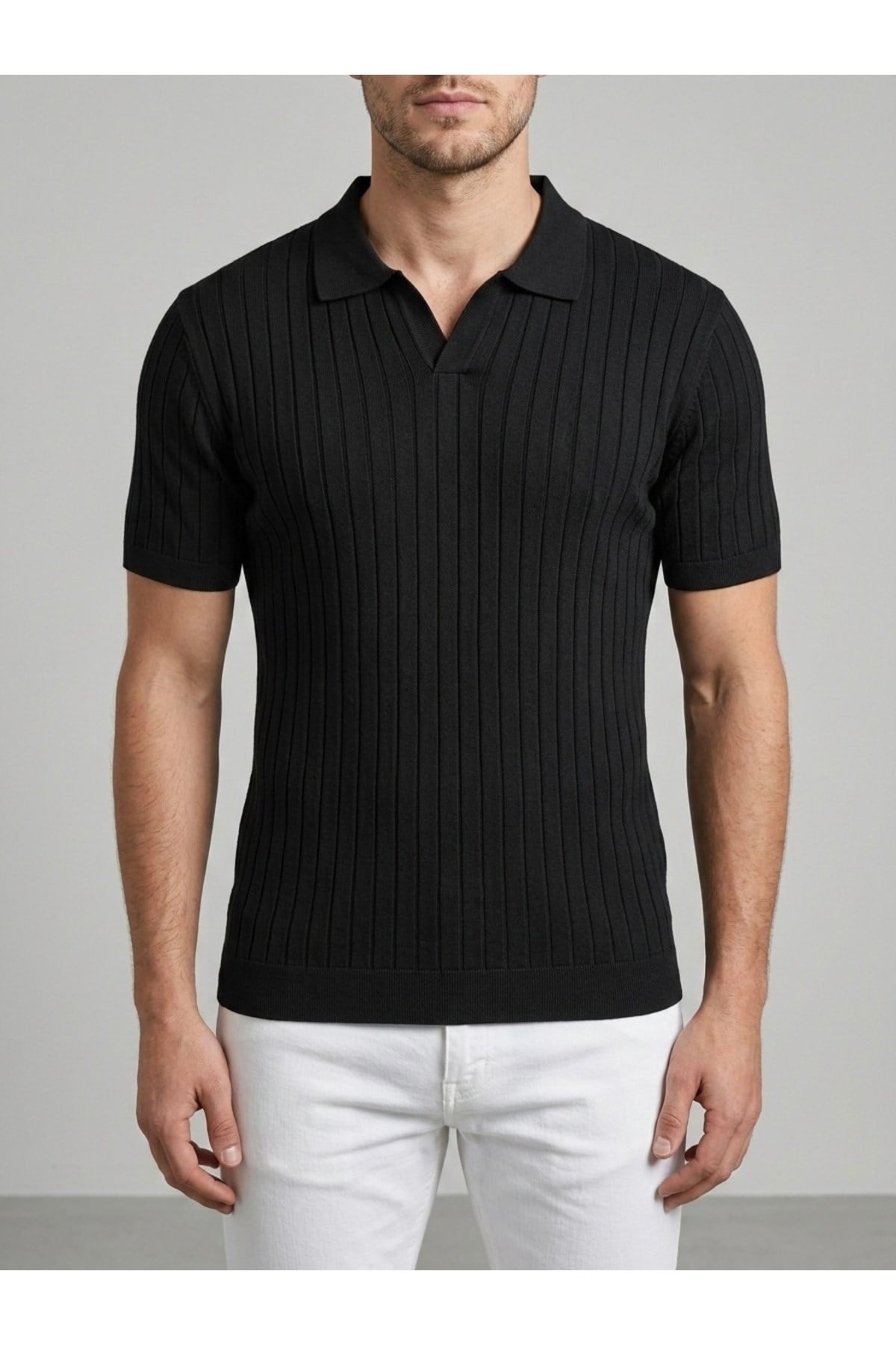 Homiro.com.tr'de erkek slim fit ekru triko polo yaka t-shirt lacivert renk seçeneğiyle! Şıklığı ve rahatlığı bir arada sunan bu ürünü hemen inceleyin.