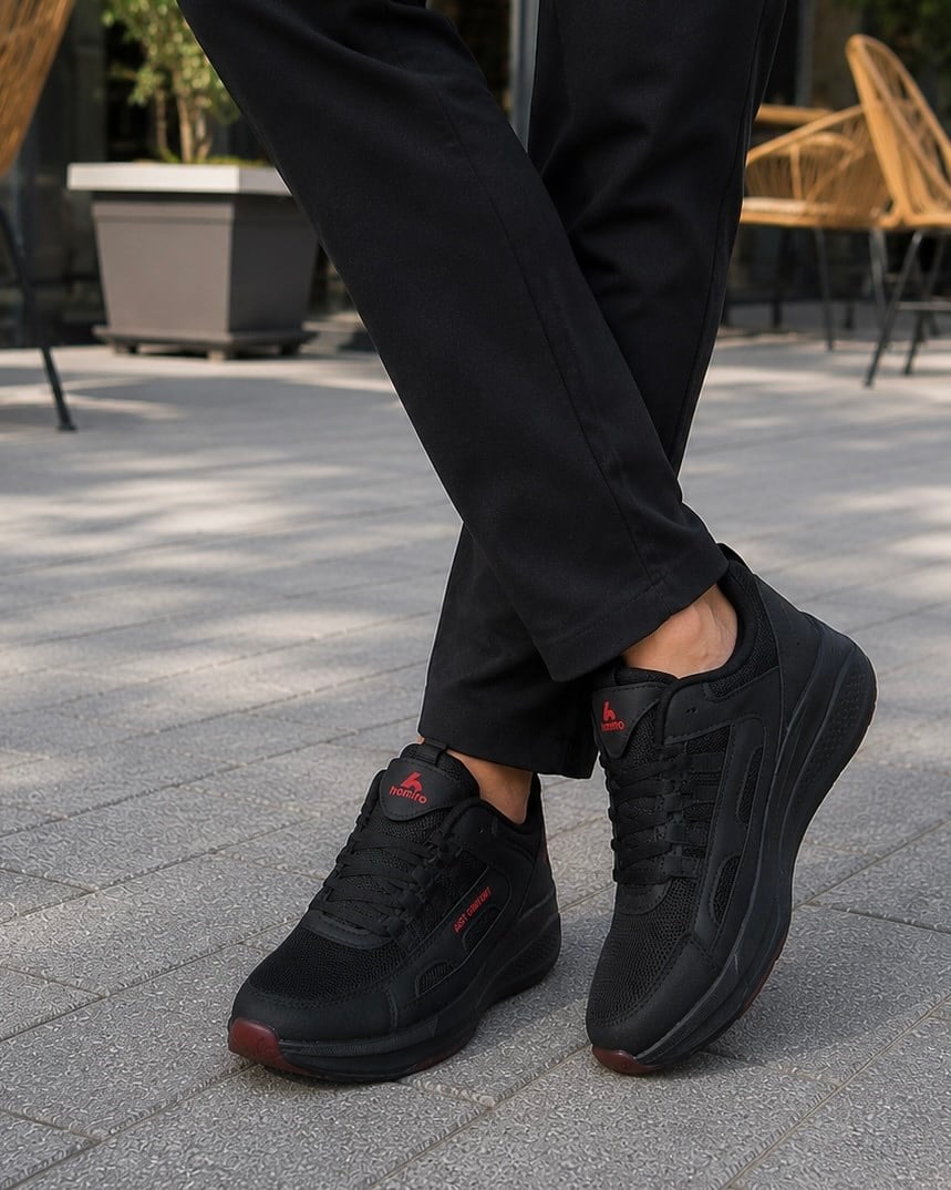homiro.com.tr'de Unisex Fuspetli Su Geçirmez Spor Ayakkabı - Siyah Kırmızı için ideal bir seçenek. Şık tasarımı ve su geçirmez özelliği ile dikkat çekiyor. Hemen inceleyin!