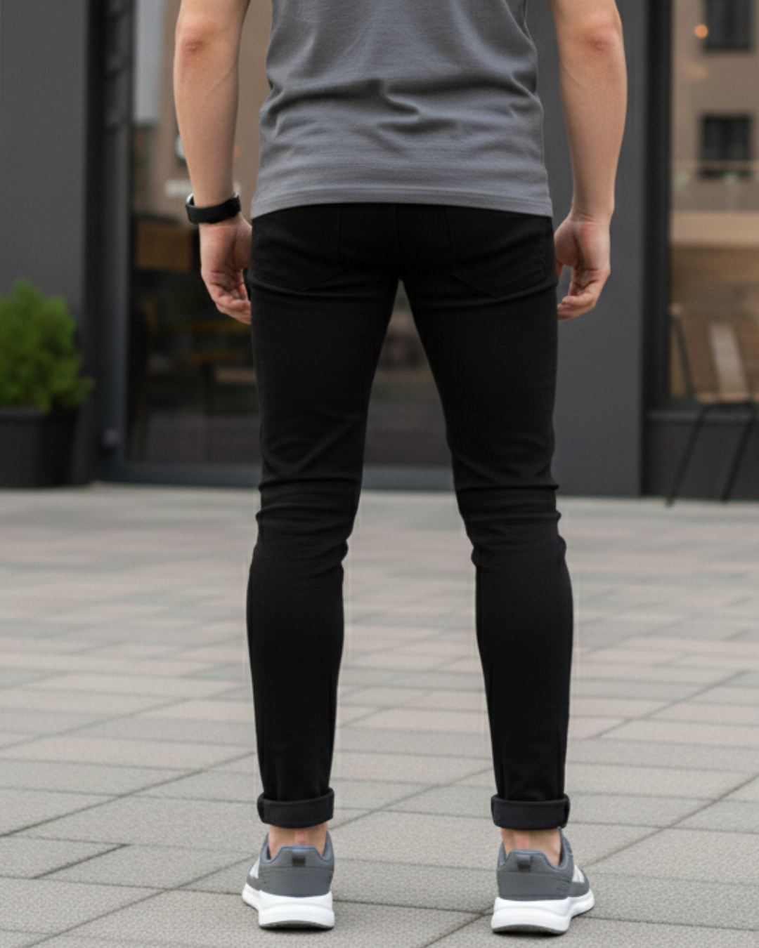Unisex Micro Taban Fuspetli Spor Ayakkabı-Füme