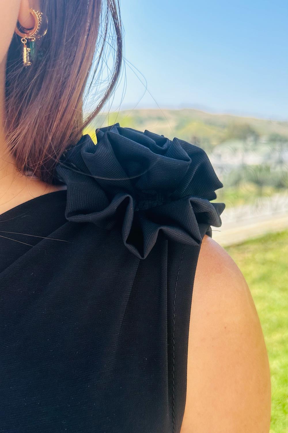 Posy Çiçek Detaylı Bluz
