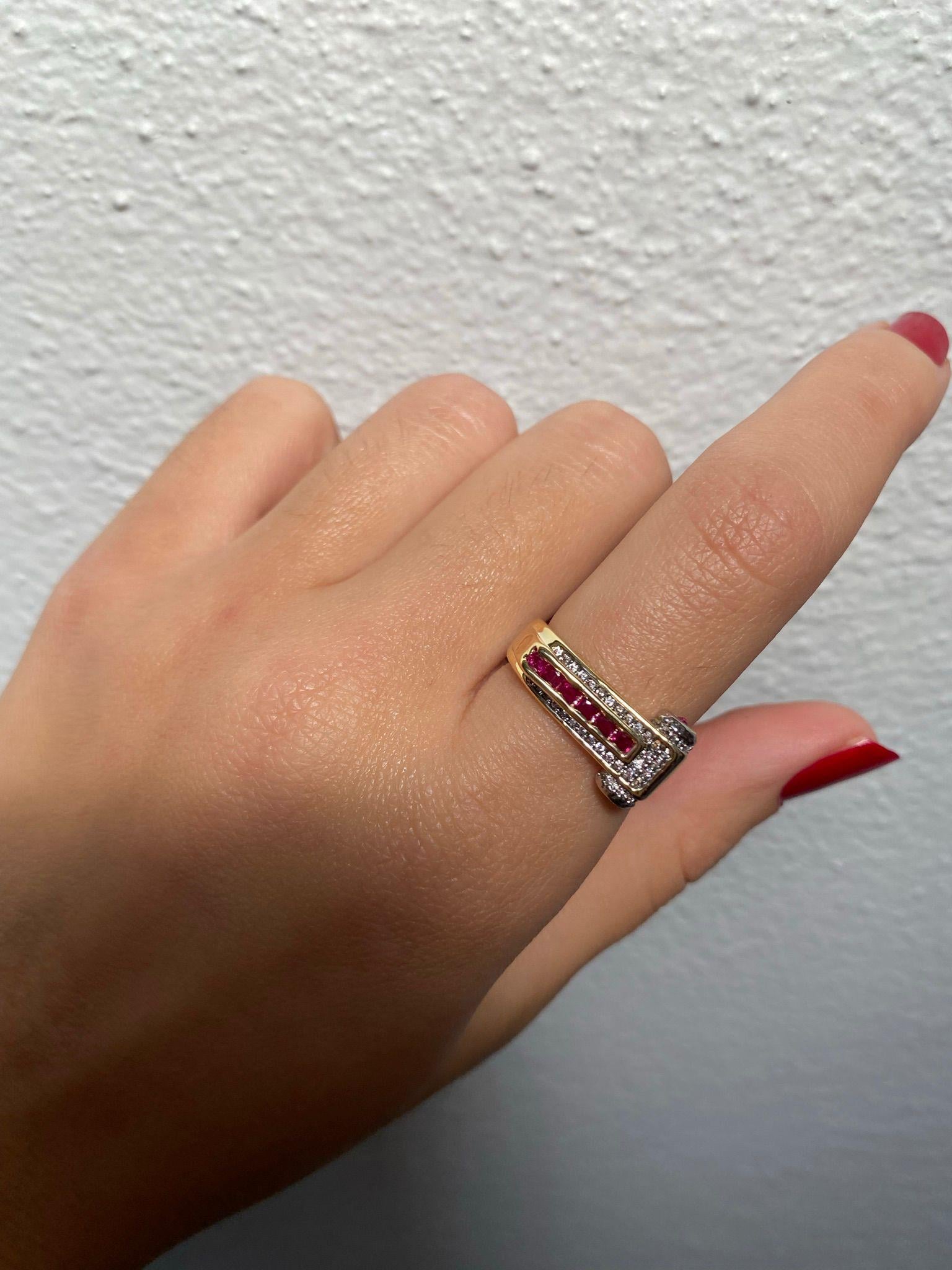 Marka Model Tasarım Pembe Taşlı Deborah Ayarlanabilir Yüzük