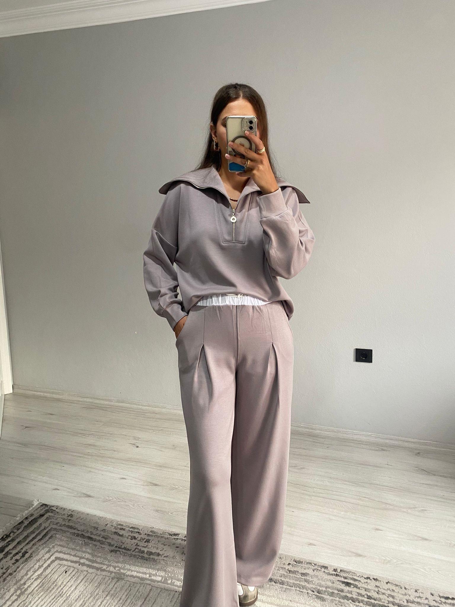 OYSH Model Modal Kumaş Takım Bej