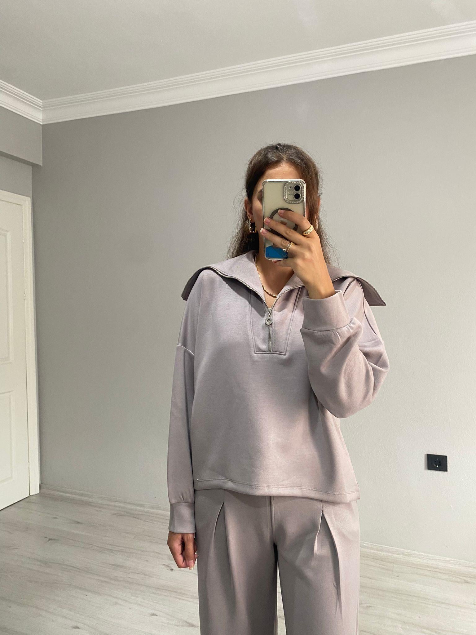 OYSH Model Modal Kumaş Takım Bej