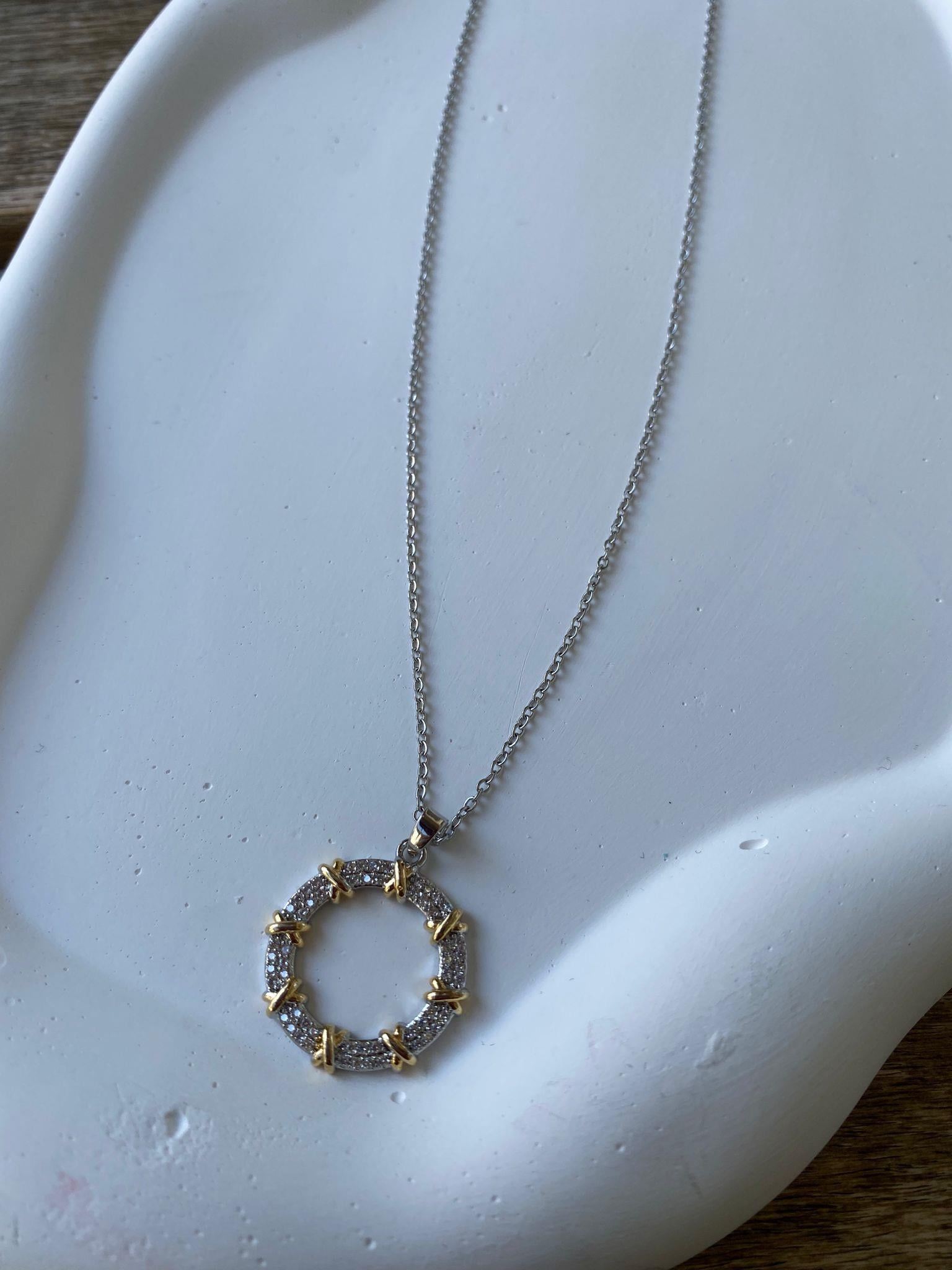 Tiff Co Çelik Kolye